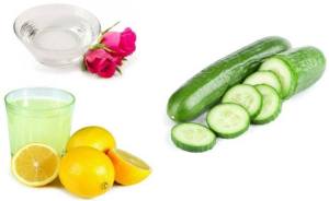Cucumber-rose-water-and-lemon-juice-pack